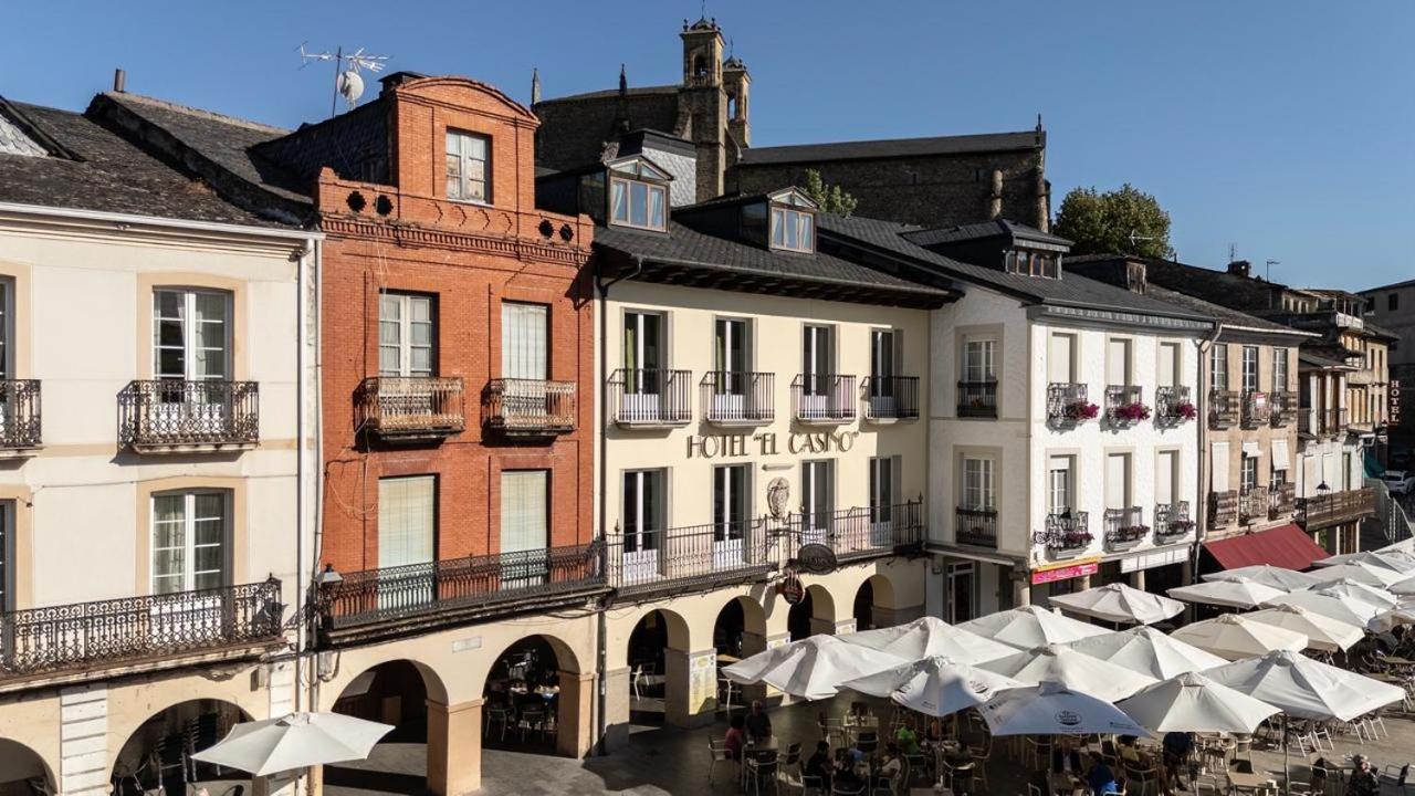 Hotel & Restaurante El Casino Villafranca Del Bierzo Buitenkant foto
