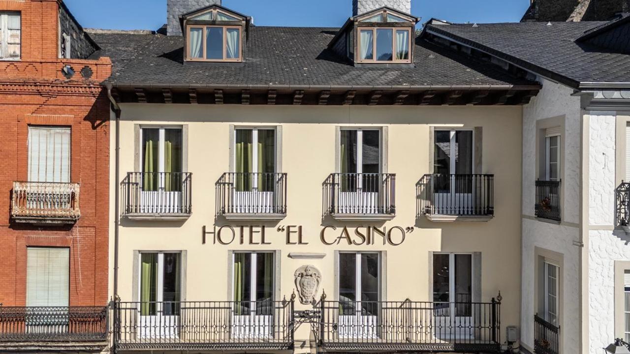 Hotel & Restaurante El Casino Villafranca Del Bierzo Buitenkant foto