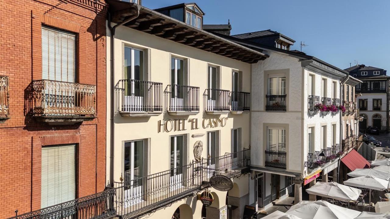 Hotel & Restaurante El Casino Villafranca Del Bierzo Buitenkant foto